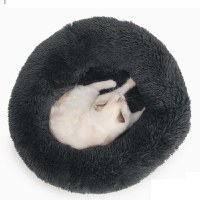 CATIT Cama Fluffy, coș rotund pentru pisici, Gri, ⌀ 60 cm CATIT Cama Fluffy, coș rotund pentru pisici, Gri, ⌀ 60 cm - 4