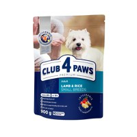 CLUB 4 PAWS Premium, XS-S, Miel și Orez, hrană uscată câini, alergii, 900g - 1