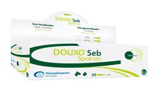 DOUXO S3 Seb Spot on, tratament adjuvant pipete câini și pisici, anti-mătreață, cutie, 2mlx25 buc