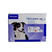 EFFIPRO Duo SD, deparazitare externă câini, pipetă repelentă, M(10 - 20kg), 4buc - 1