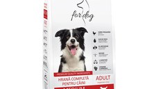 FOR DOG Adult Medium, M, Pasăre, hrană uscată câini, 10kg