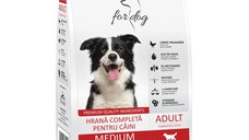 FOR DOG Adult Medium, M, Pasăre, hrană uscată câini, 3kg