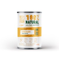 FRESH FARM Smooth, XS-XL, Pui, conservă hrană umedă câini, (pate), 400g - 1