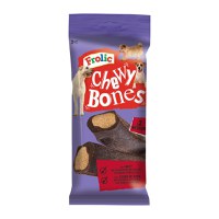 FROLIC Chewie Bones, recompense câini, batoane, Vită, 2 buc, 170g - 1