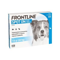 FRONTLINE Spot-On, soluție antiparazitară, câini 10-20kg, 3 pipete - 1