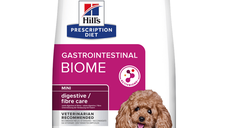 HILL'S Prescription Diet Gastrointestinal Biome Mini, Pui, dietă veterinară câini, hrană uscată, afecțiuni digestive HILL'S Prescription Diet Gastrointestinal Biome Mini, Pui, dietă veterinară câini, hrană uscată, sistem digestiv, 6kg