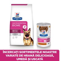 HILL'S Prescription Diet Gastrointestinal Biome, Pui, dietă veterinară câini, hrană uscată, afecțiuni digestive HILL'S Prescription Diet Gastrointestinal Biome, Pui, dietă veterinară câini, hrană uscată, sistem digestiv, 1.5kg - 10