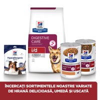 HILL'S Prescription Diet i/d Digestive Care, Curcan, dietă veterinară câini, conservă hrană umedă, sistem digestiv, (în sos), 360g - 8