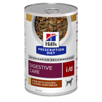 HILL'S Prescription Diet i/d Digestive Care, Pui cu Legume, dietă veterinară câini, conservă hrană umedă, sensibilități digestive HILL'S Prescription Diet i/d Digestive Care, Pui cu Legume, dietă veterinară câini, conservă hrană umedă, sistem digestiv, ( - 1