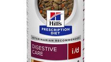 HILL'S Prescription Diet i/d Digestive Care, Pui cu Legume, dietă veterinară câini, conservă hrană umedă, sensibilități digestive HILL'S Prescription Diet i/d Digestive Care, Pui cu Legume, dietă veterinară câini, conservă hrană umedă, sistem digestiv, (