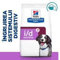 HILL'S Prescription Diet i/d Sensitive Digestive Care, Ou și Orez, dietă veterinară câini, hrană uscată, sensibilități digestive HILL'S Prescription Diet i/d Sensitive Digestive Care, Ou și Orez, dietă veterinară câini, hrană uscată, sistem digestiv, 12k - 6