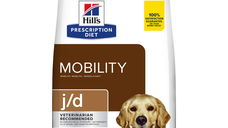 HILL'S Prescription Diet j/d Mobility, Pui, dietă veterinară câini, hrană uscată, afecțiuni articulare HILL'S Prescription Diet j/d Mobility, Pui, dietă veterinară câini, hrană uscată, sistem articular, 1.5kg