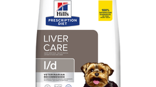 HILL'S Prescription Diet l/d, dietă veterinară câini, hrană uscată, afecțiuni hepatice HILL'S Prescription Diet l/d Liver Care, dietă veterinară câini, hrană uscată, sistem hepatic, 4kg