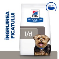 HILL'S Prescription Diet l/d, dietă veterinară câini, hrană uscată, afecțiuni hepatice HILL'S Prescription Diet l/d Liver Care, dietă veterinară câini, hrană uscată, sistem hepatic, 4kg - 7