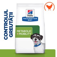 HILL'S Prescription Diet Metabolic + Weight Mini, dietă veterinară câini, hrană uscată, afecțiuni metabolice (obezitate) HILL'S Prescription Diet Metabolic + Mobility Mini, dietă veterinară câini, hrană uscată, metabolism (obezitate si diabet), sistem ar - 4