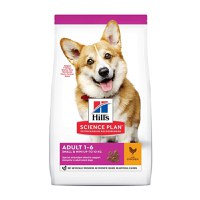 HILL'S SCIENCE PLAN Adult Small&Mini, XS-S, Pui, hrană uscată câini Hill's SP Canine Adult Small & Mini cu Pui, 6 Kg - 1
