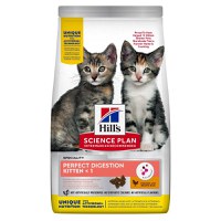 HILL'S Science Plan Perfect Digestion Kitten, hrană uscată pisici junior, sistem digestiv, 1.5kg - 1