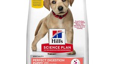 HILL'S Science Plan Perfect Digestion Puppy L-XL, hrană uscată câini junior, sistem digestiv, 2.5kg