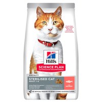 HILL'S Science Plan Sterilised, Somon, hrană uscată pisici sterilizate, 1.5kg - 1