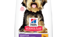 Hill's SP Canine Adult Small & Miniature Sens Stom&Skin Pui, 3 Kg