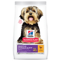 Hill's SP Canine Adult Small & Miniature Sens Stom&Skin Pui, 3 Kg - 1