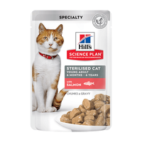 Hill's SP Feline Sterilised Plic Somon, 85 g - 1