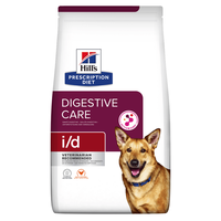 HILL'Sss Prescription Diet i/d Digestive Care, Pui, dietă veterinară câini, hrană uscată, sensibilități digestive HILL'S Prescription Diet i/d Digestive Care, Pui, dietă veterinară câini, hrană uscată, sistem digestiv, 1.5kg - 1