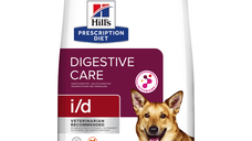 HILL'Sss Prescription Diet i/d Digestive Care, Pui, dietă veterinară câini, hrană uscată, sensibilități digestive HILL'S Prescription Diet i/d Digestive Care, Pui, dietă veterinară câini, hrană uscată, sistem digestiv, 1.5kg