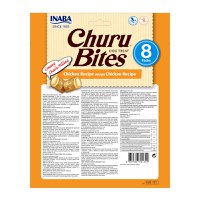 INABA Churu Bites, Pui, recompense fără cereale câini, pernute umplute, 12g x 8 - 2