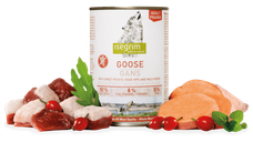 ISEGRIM, XS-XL, Gâsca, conservă hrană umedă fără cereale câini, (în sos), 400g