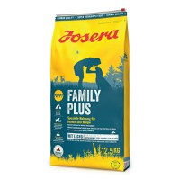 JOSERA Family Plus, XS-XL, Pasăre și Somon, hrană uscată câini junior & adult, 12.5kg - 2