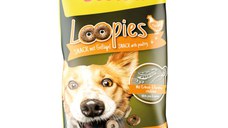 JOSERA Loopies, XS-XL, Pasăre, punguță recompense fără cereale câini, 150g