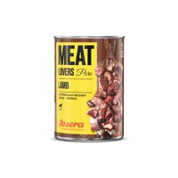 JOSERA Meat Lovers Pure, XS-XL, Miel, conservă hrană umedă monoproteică fără cereale câini, (în sos), bax, 400g x 6buc - 2