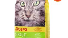 JOSERA Sensicat, Pui, hrană uscată pisici, sistem digestiv & probiotice,10kg