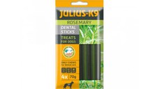 JULIUS-K9 Dental Sticks Rozmarin, XS-XL, Vanilie, punguță recompense câini, 70g