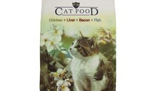 LJUBIMETZ CAT FOOD Mix, Pui, Ficat, Bacon, Pește, hrană uscată pisici, 10kg