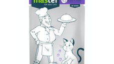 MASTER, Iepure, plic hrană umedă pisici, (în sos), 80g