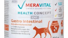 MERA Vital Gastro Intestinal, Pui, dietă veterinară, conservă hrană umedă fără cereale pisici, sistem digestiv, (pate), 200g