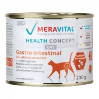 MERA Vital Gastro Intestinal, Pui, dietă veterinară, conservă hrană umedă fără cereale pisici, sistem digestiv, (pate), 200g - 1