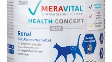 MERA Vital Renal, Pasăre, dietă veterinară, conservă hrană umedă pisici, sistem renal, (pate), 200g