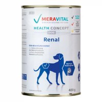 MERA Vital Renal, XS-XL, Vită și Pui, dietă veterinară, conservă hrană umedă fără cereale câini, sistem renal, (pate), 400g - 1