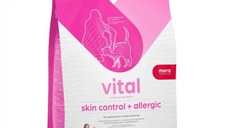 MERA Vital Skin Control, Rață, dietă veterinară, hrană uscată fără cereale pisici, piele & blană, alergii, 3kg