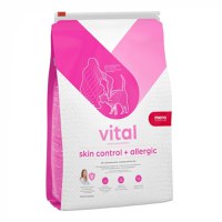 MERA Vital Skin Control, Rață, dietă veterinară, hrană uscată fără cereale pisici, piele & blană, alergii, 3kg - 1