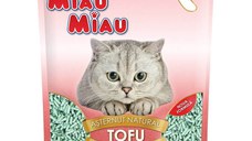 MIAU MIAU, Fresh, așternut igienic pisici, peleți, tofu, aglomerant, ecologic, biodegradabil, 10l