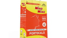 MIAU MIAU, Portocala, așternut igienic pisici, granule, bentonită, aglomerant, neutralizare mirosuri, 5kg