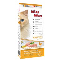 MIAU MIAU, Pui, hrană uscată pisici, 10kg - 1