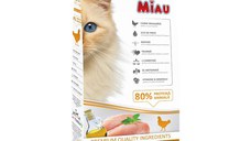 MIAU MIAU, Pui, hrană uscată pisici, 10kg