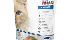 MIAU MIAU, Somon, hrană uscată pisici, 800g