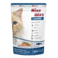 MIAU MIAU, Somon, hrană uscată pisici, 800g - 1