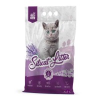 MON PETIT AMI, Lavanda, așternut igienic pisici, granule, silicat, neaglomerant, neutralizare mirosuri, 3.8l - 1